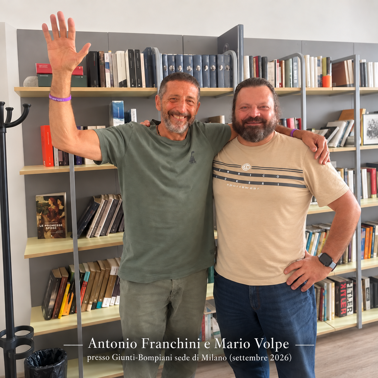 Con Antonio Franchini